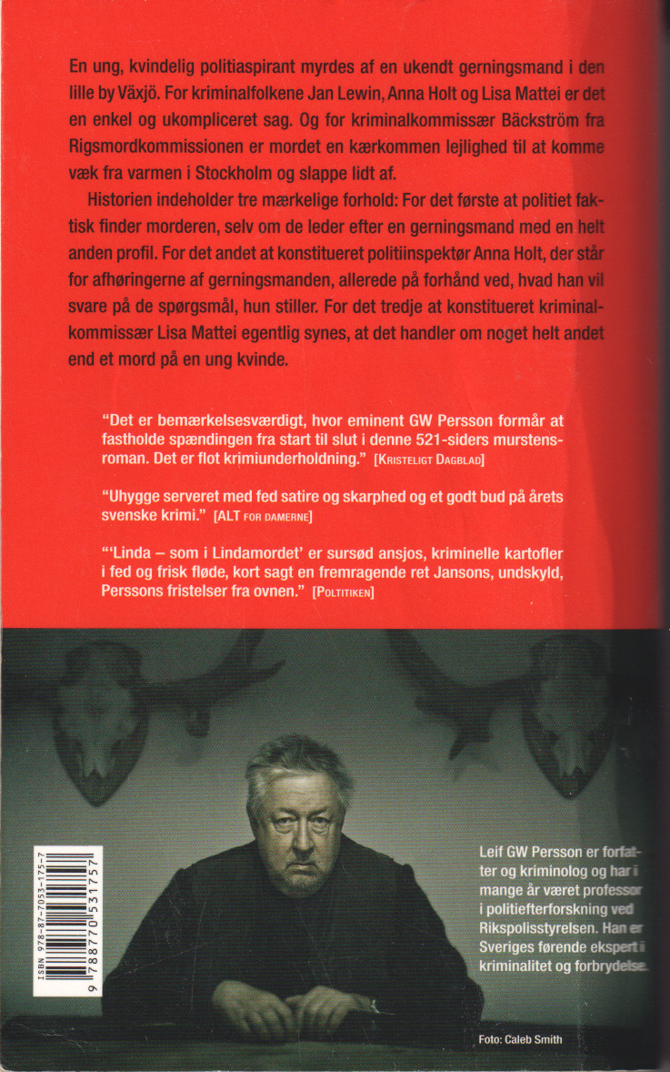 Leif GW Persson: Linda - som i Lindamordet