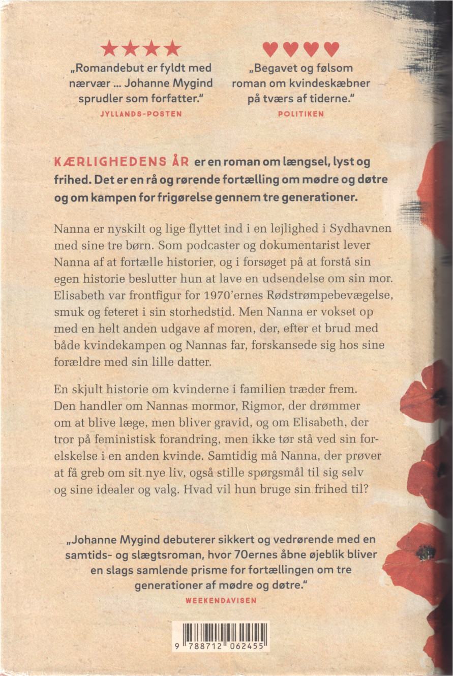 Johanne Mygind: Kærlighedens år