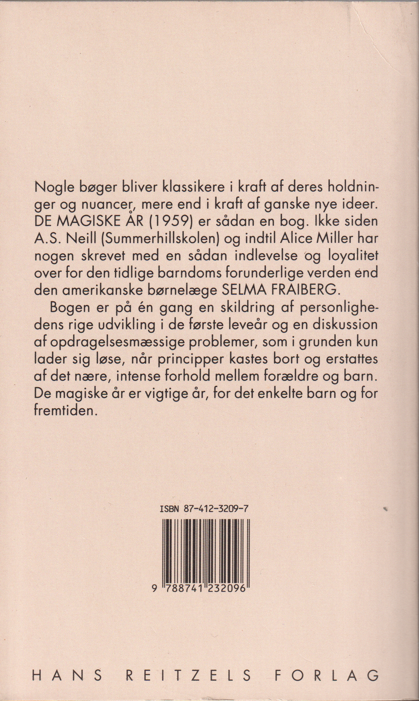 Selma fraiberg: De magiske år - Den tidlige barndoms problemer
