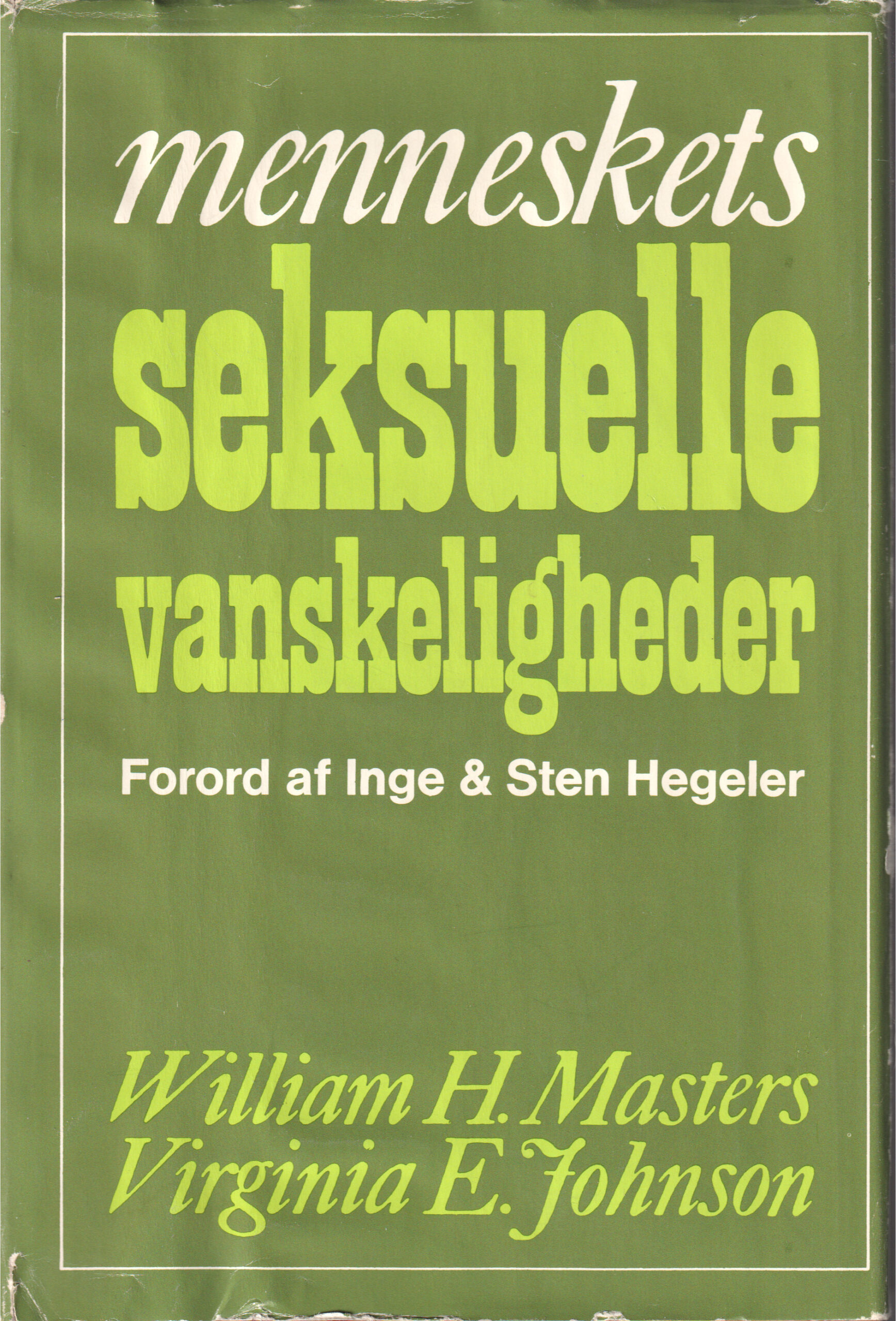 Masters & Johnson: Menneskets seksuelle vanskeligheder